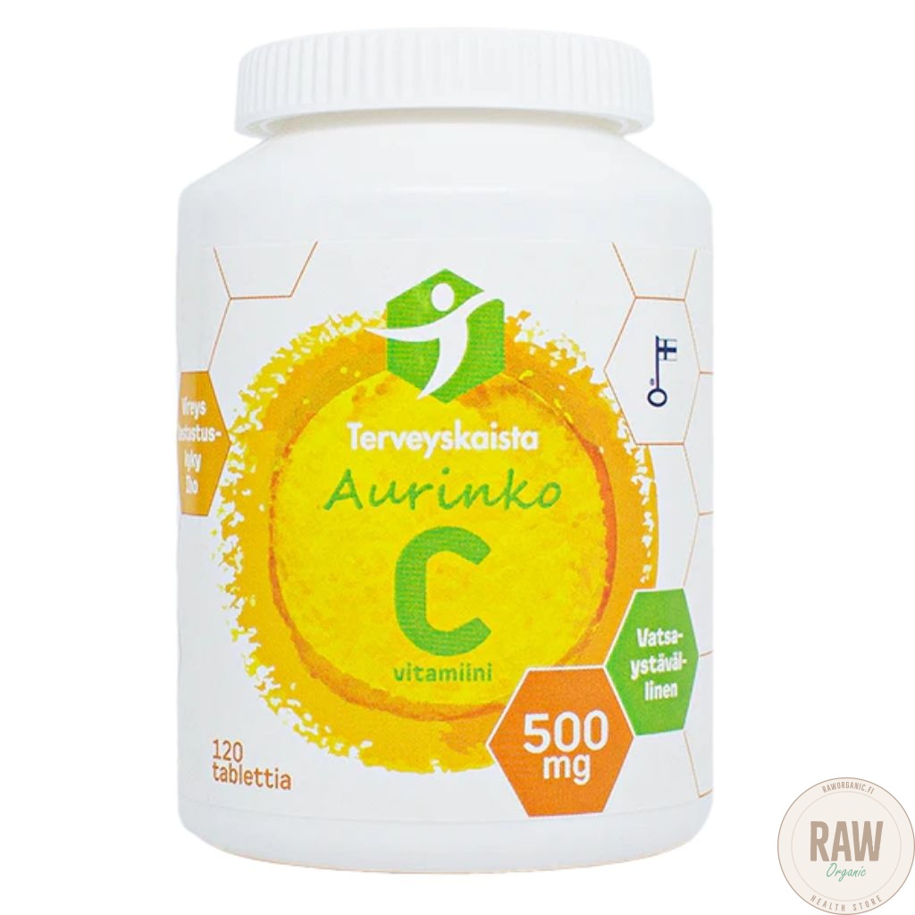 Terveyskaista Aurinko c 500mg 120tabl