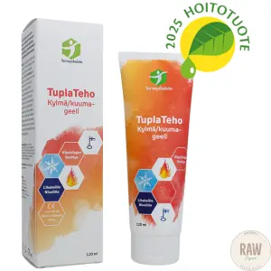 Terveyskaista TuplaTeho kylmä/kuumageeli 120 ml