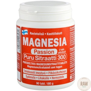 Hankintatukku Magnesia Passion Puru 90tabl.