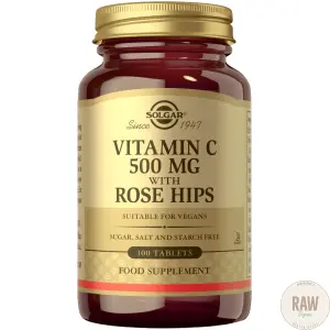 Solgar Vitamin C 500mg with rose hip 100 tabl.