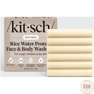 KITSCH  Rice water protein Face & Body  Wash bar 113g