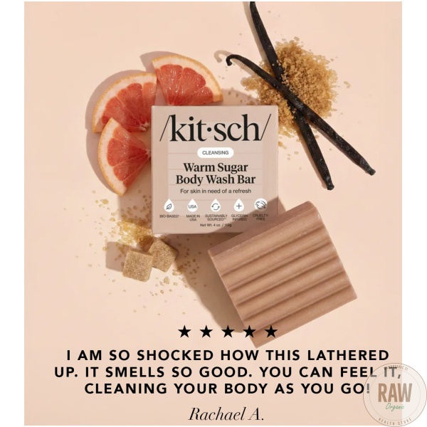 KITSCH Warm Sugar Solid Body Wash Bar – kuva 4