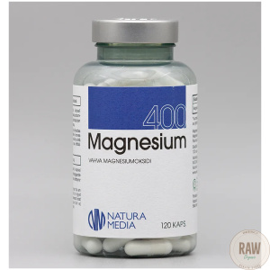 Natura Media Magnesium 400mg 120 kaps.