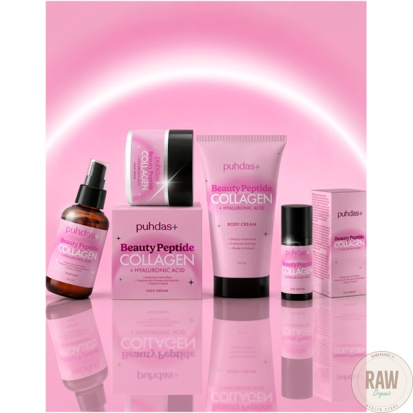 Puhdas+ Beauty Peptide Collagen + Hyaluronihappo face cream 50ml – kuva 5