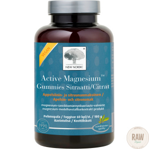 New Nordic Active  Magnesium Sitraaatti  gummies 60kpl