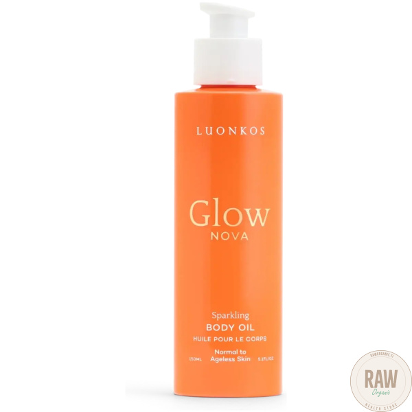 Luonkos body oil glow parkling 150ml – kuva 5