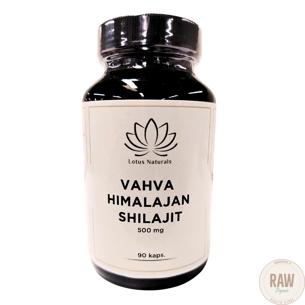 Lotus Naturals Vahva Himalajan Shilajit 500mg 90kaps.