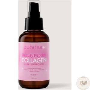 Puhdas+ Beauty Peptide Collagen + Hyaluronihappo kasvovesi 100ml