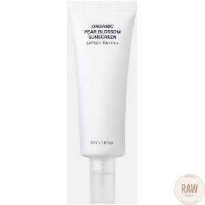 Whamisa Organic Pear Blossom sunscreen 50ml