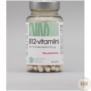 Natura Media B12, 1000uq, 100 kaps.
