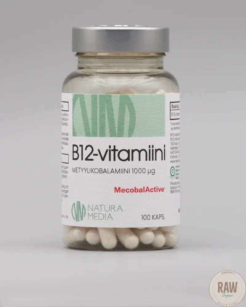Natura Media B12, 1000uq, 100 kaps.