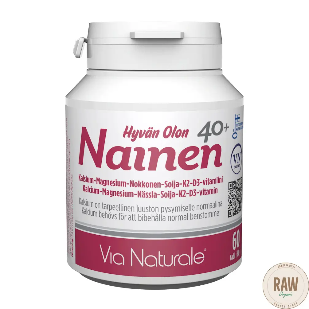 Via Naturale hyvän olon 40+ nainen 60tabl