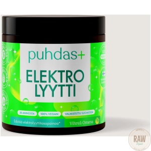 Puhdas+ Elektrolyytti Vihreä Omena 120g