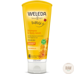 Weleda calendula baby shampoo & body wash 200ml