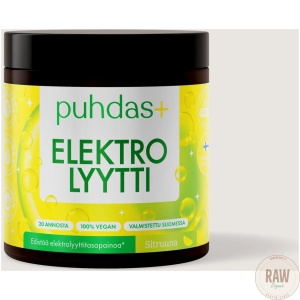 Puhdas+ Elektrolyytti Sitruuna 120g