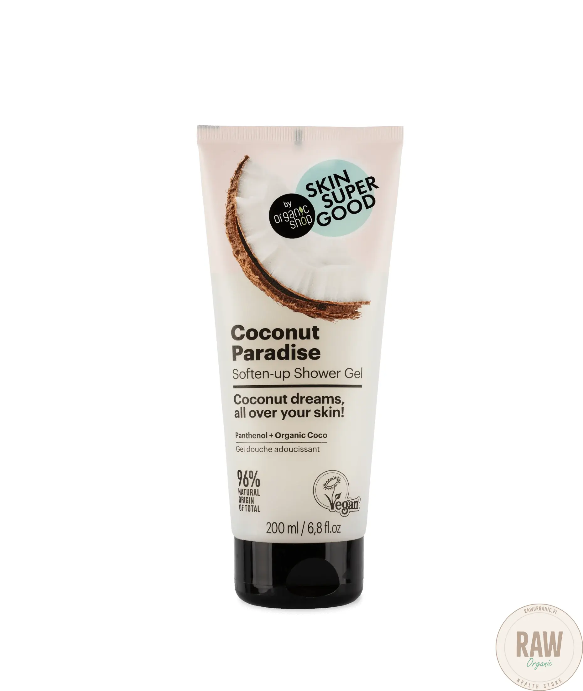 Skin super good Coconut paradise Soften-up shower gel 200ml