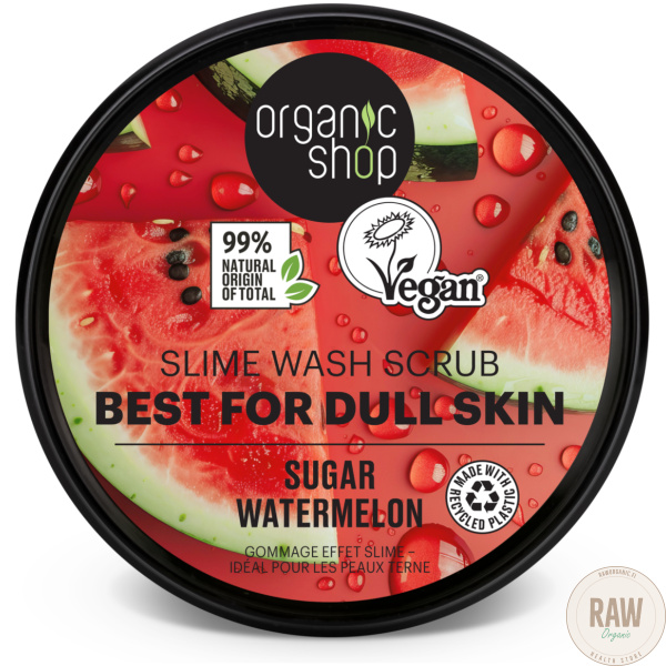 Organic Shop Slim wash scrub sugar watermelon  250 ml – kuva 2