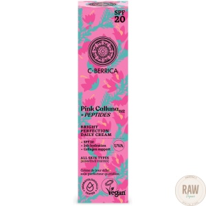 Natura Siberica Pink calluna+peptides C-Berrica  bright daily cream 50 ml