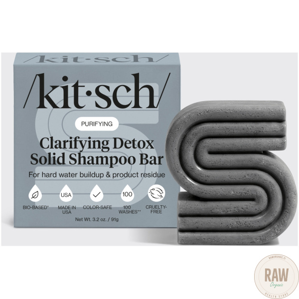 KItsch Clarifying Detox solid shmpoo bar 91g – kuva 2