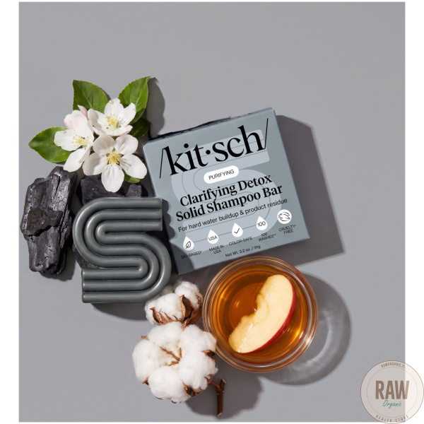 KItsch Clarifying Detox solid shmpoo bar 91g – kuva 7