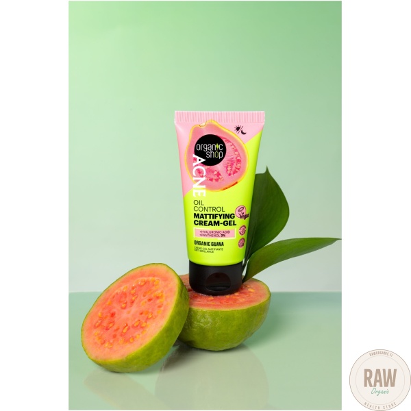 Organic Shop Acne Mattifying cream-gel organic guava 50 ml – kuva 8