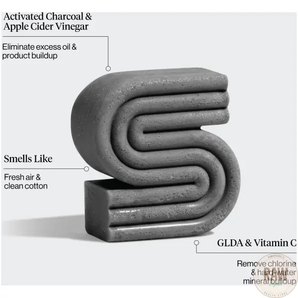 KItsch Clarifying Detox solid shmpoo bar 91g – kuva 3