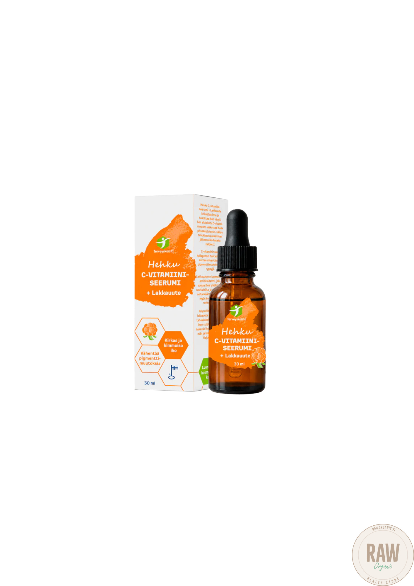 Terveyskaista Hehku C-vitamiiniseerumi + Lakkauute 30ml