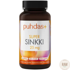 Puhdas+ Super sinkki 25mg  60kaps