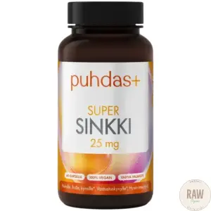 Puhdas+ Supersinkki 25mg  60kaps