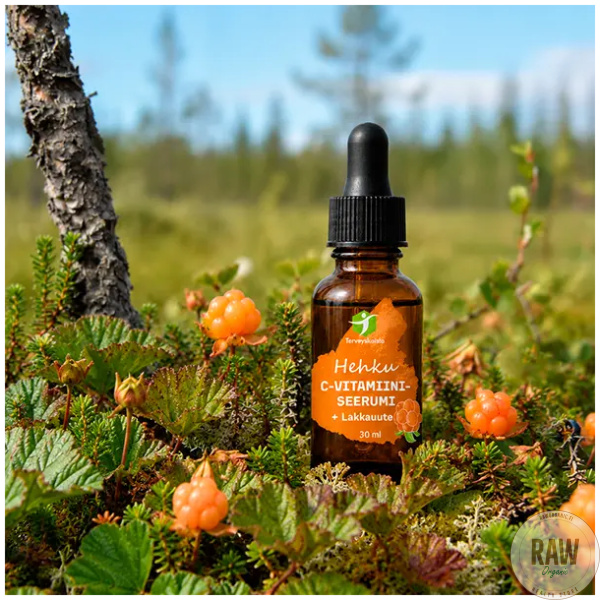 Terveyskaista Hehku C-vitamiiniseerumi + Lakkauute 30ml – kuva 3