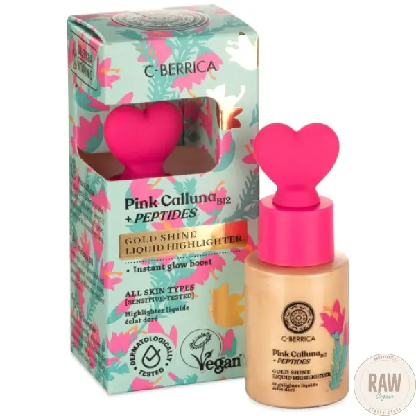 Natura Siberica Pink calluna+peptides C-Berrica Gold Shine 02 seerum 30 ml – kuva 4