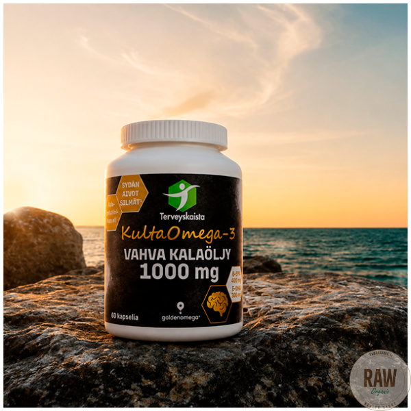 Terveyskaista Kulta Omega-3 1000mg 60kaps. – kuva 7