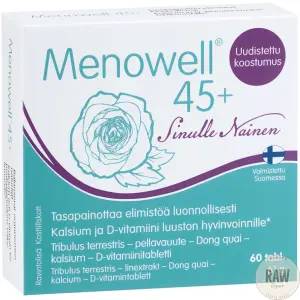 Hankintatukku Menowell® 45+, 60 tabl.