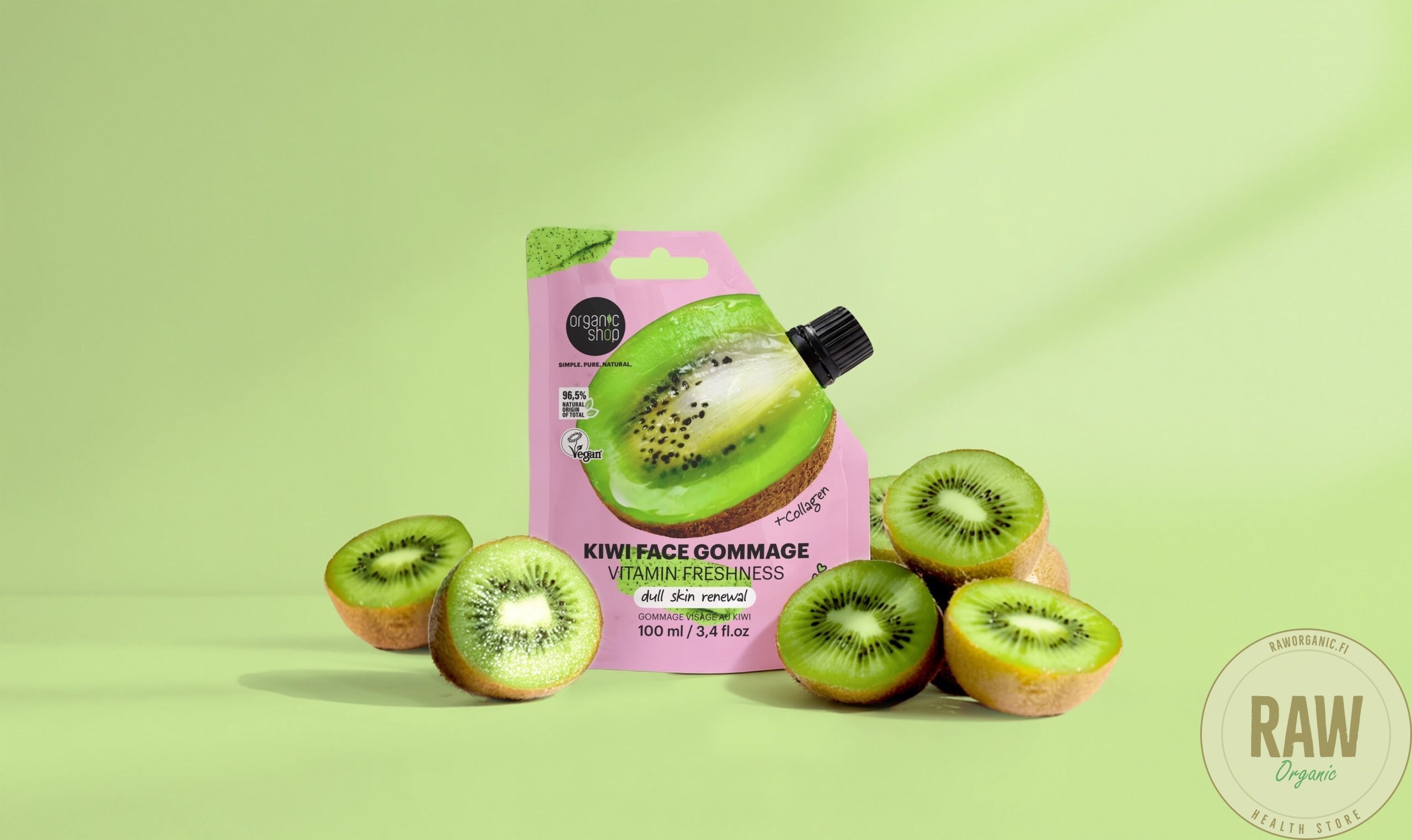 Organic Shop Kiwi face gommage vitamin freshness 100 ml