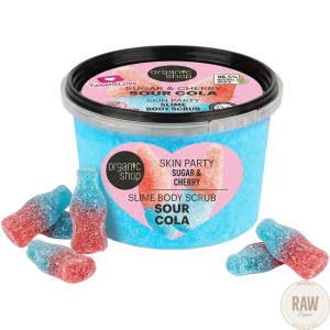 Organic shop  sugar & cherry sour cola body scrub 250 ml