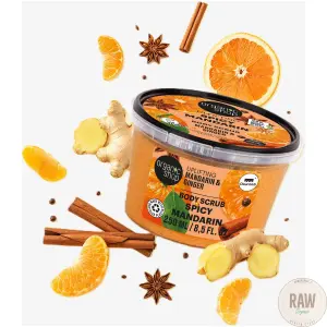 Organic Shop Uplifting Spicy mandarin & ginger Body Scrub 250 ml
