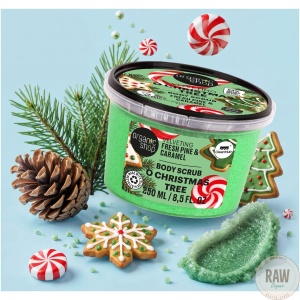 Organic shop Velvetin O´Christmas tree pine & caramel body scrub 250ml