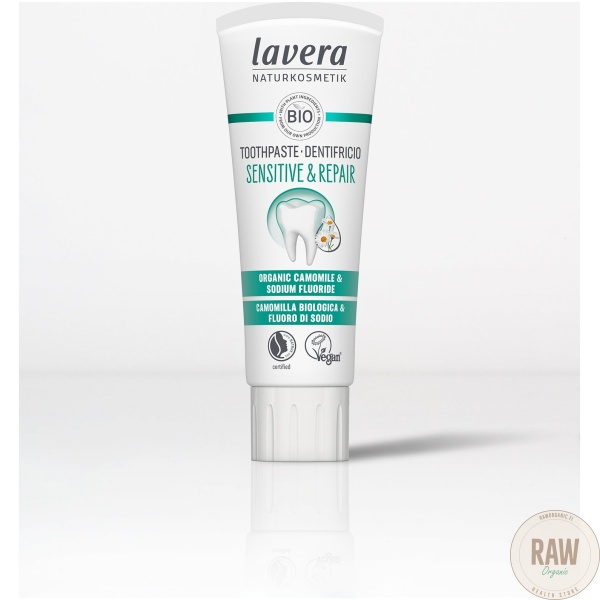 Lavera Sensitive & Repair hammastahna 75ml – kuva 3