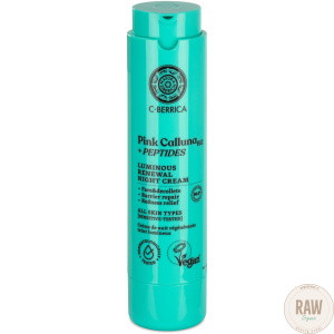 Natura Siberica Pink calluna+peptides C-Berrica  luminous night cream 50 ml