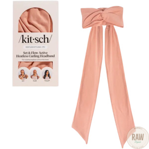 Kitsch Heatless curling headband terracotta