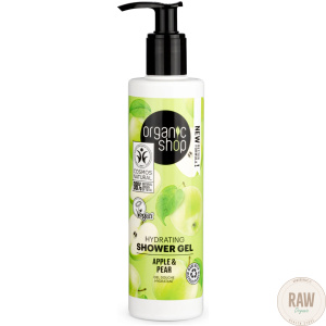 Organic shop Hydrating shower gel Apple & Pear 280ml