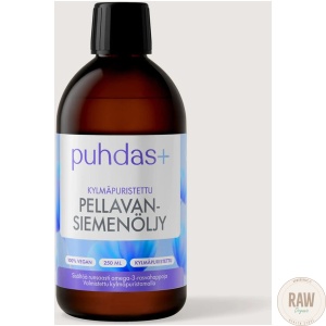 Puhdas+ Pellavansiemenöljy 250ml