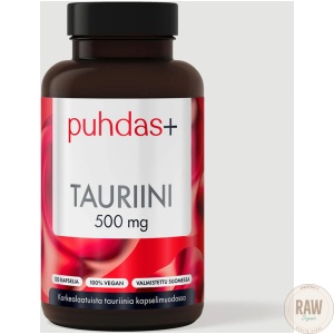 Puhdas+ Tauriini 500mg, 120Kaps