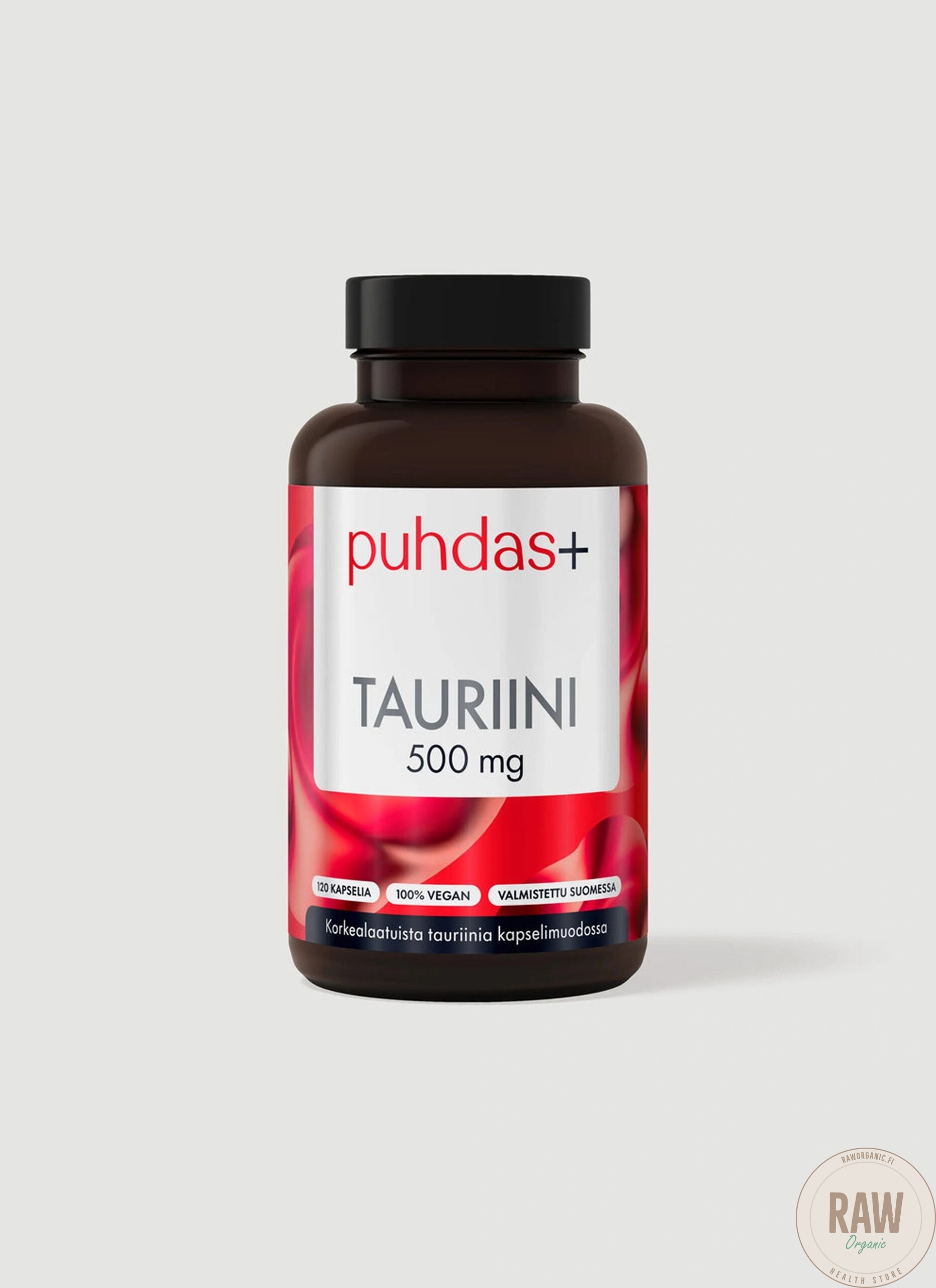 Puhdas+ Tauriini 500mg, 120Kaps