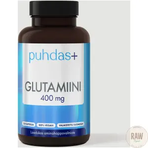 Puhdas+ Glutamiini  400mg, 120kaps.