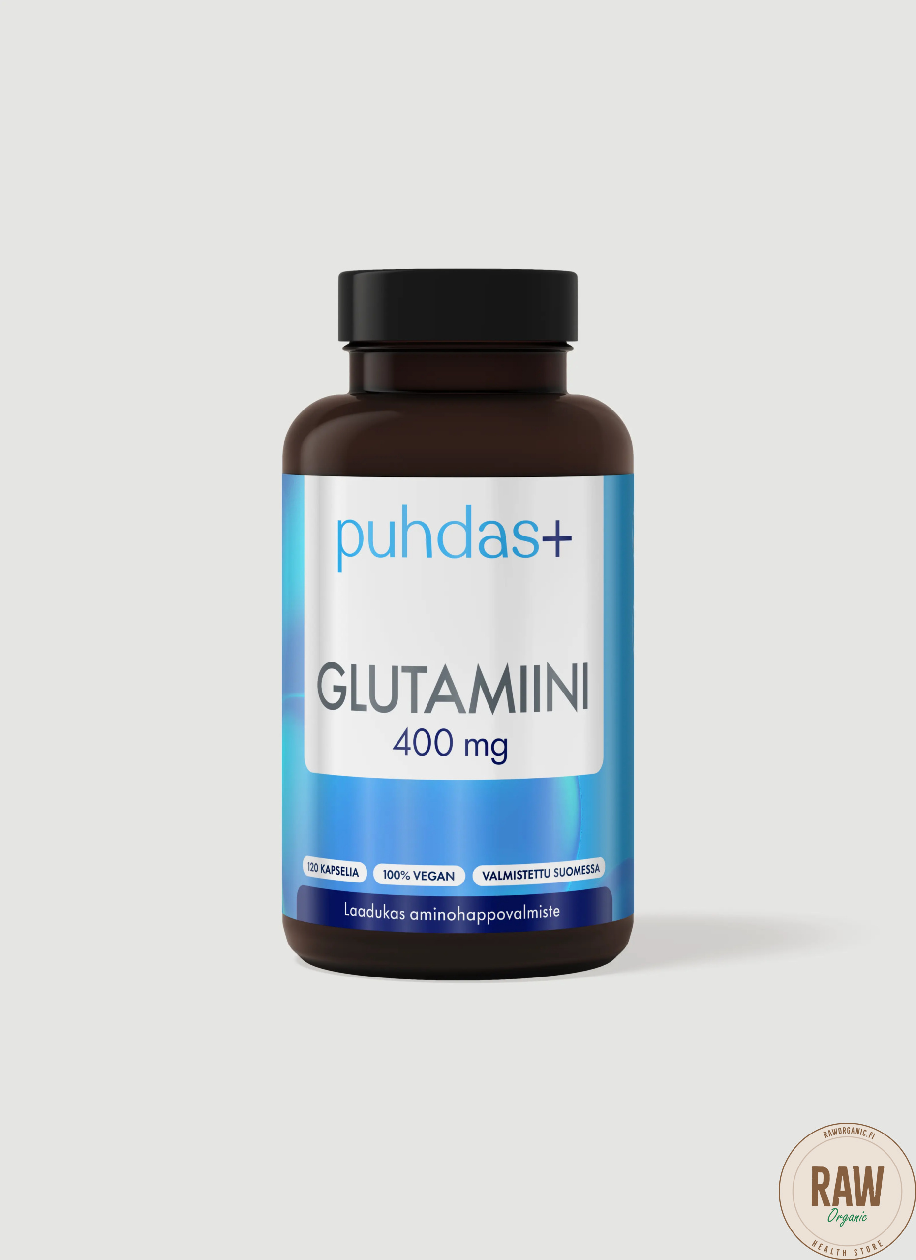 Puhdas+ Glutamiini 400mg, 120kaps.