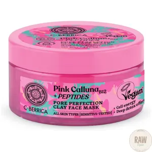 Natura Siberica Pink calluna+peptides C-Berrica  lclay face mask 100 ml