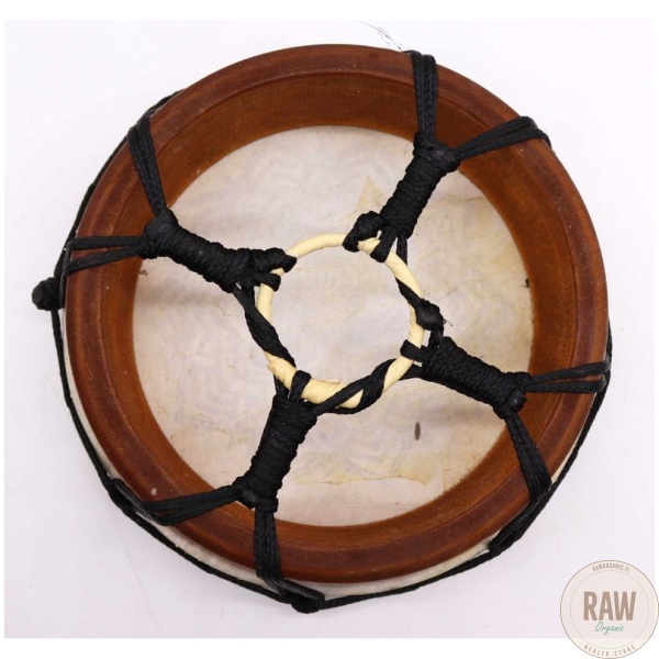 Mandala Shamanic Drum with Drumstick – 20cm – kuva 3