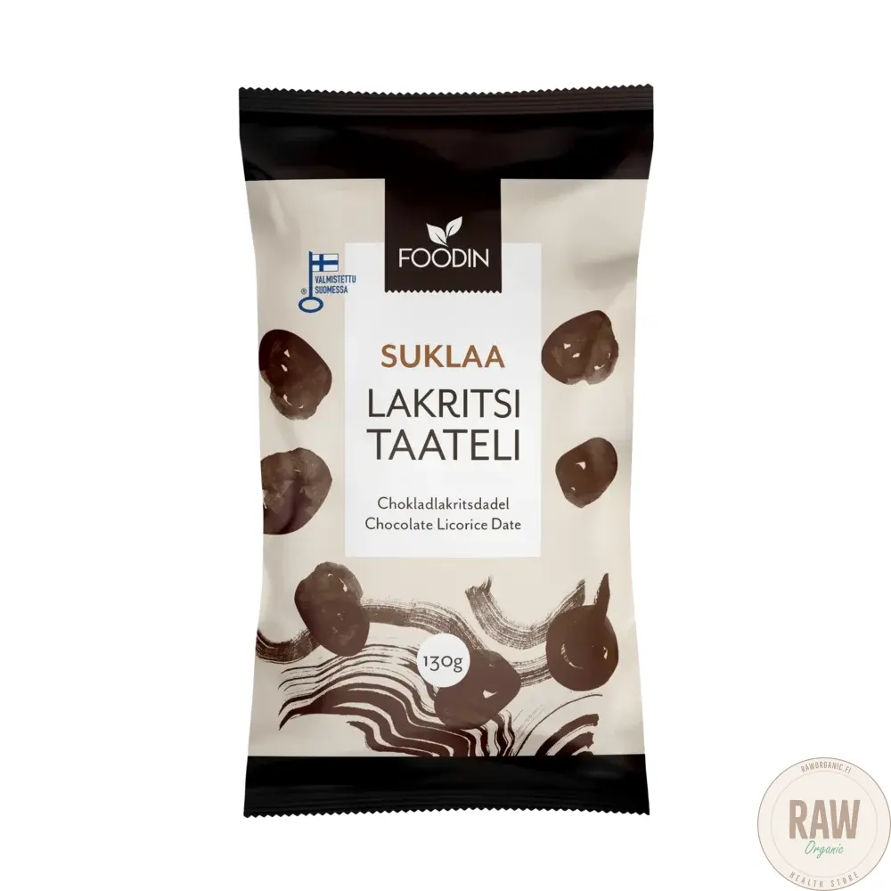 Foodin suklaalakritsitaateli 130g