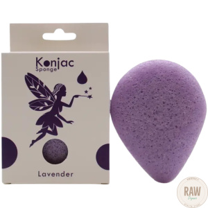 Konjac Sponge Drop - Lavender - Soothing